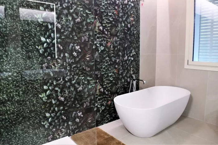 vasca freestanding in bagno moderno