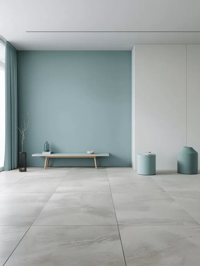 casa con colori tenui